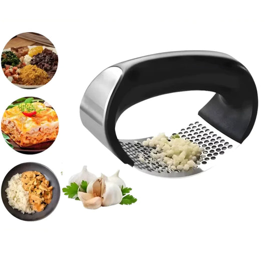 AlhoPress + Tabua: Esmagador de Alho com Tábua