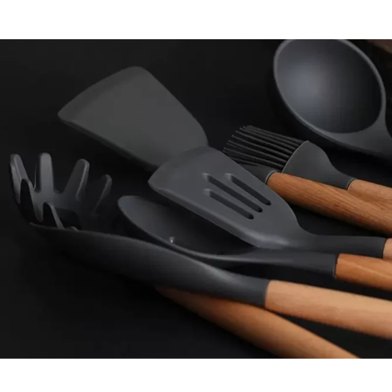 Utensílios Gourmet – Conjunto de Talheres Silicone
