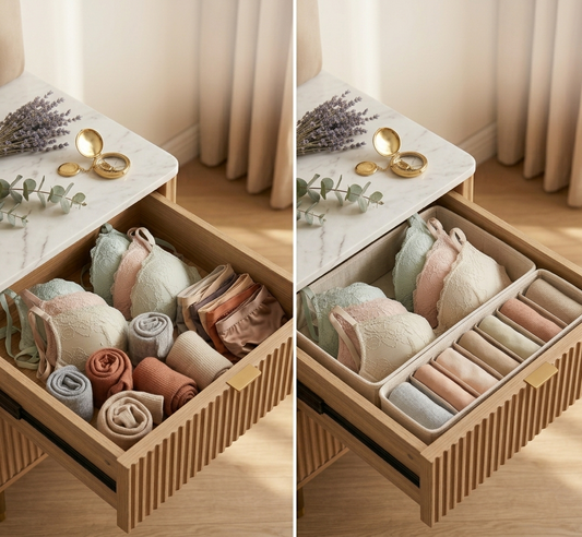 FlexDrawer™ – Organize suas gavetas com praticidade e mais espaço