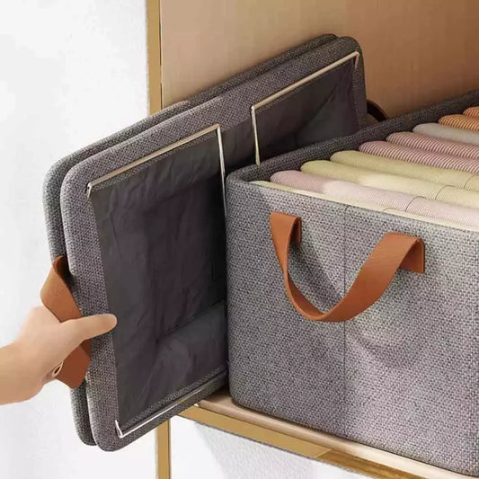 CompactBox™ — Mais espaço e organização no armário