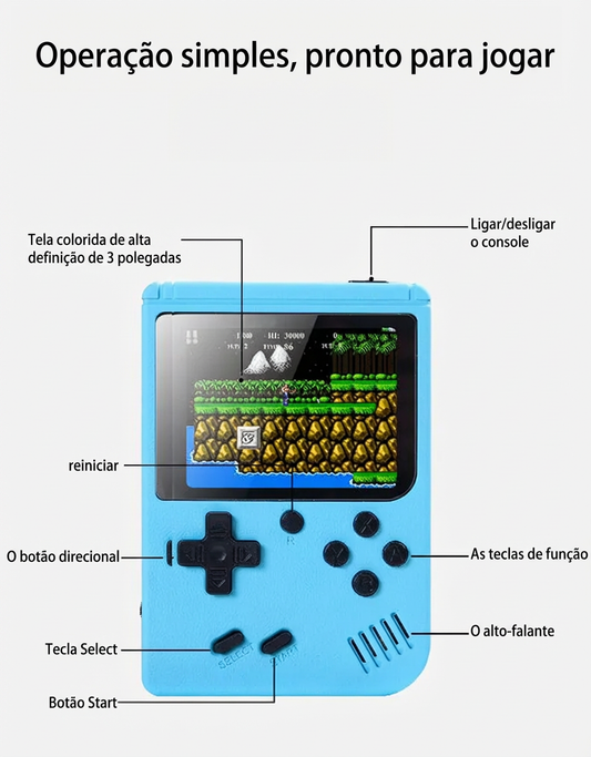 Arcadeon Pocket - console portátil de videogame retrô