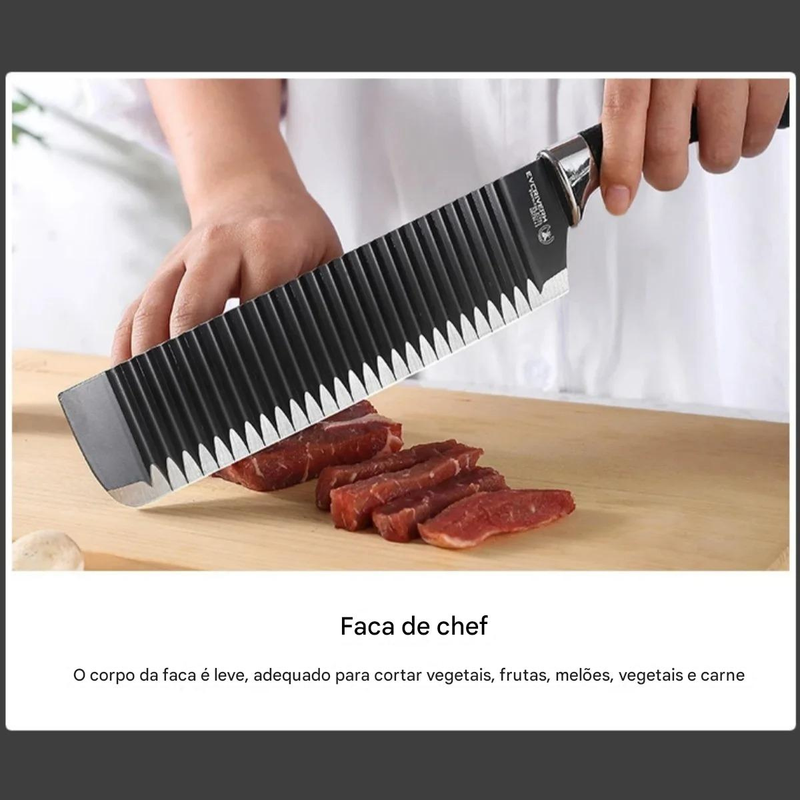 ChefLine – Facas de Alta Precisão em Aço Inox
