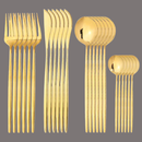 Aurea Gold - Conjunto de 24 Talheres